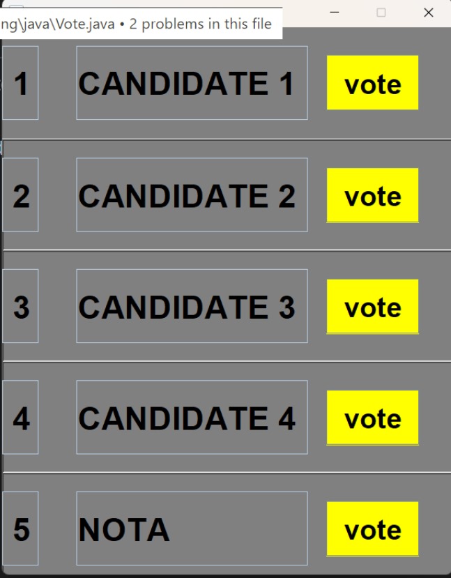 vote page
